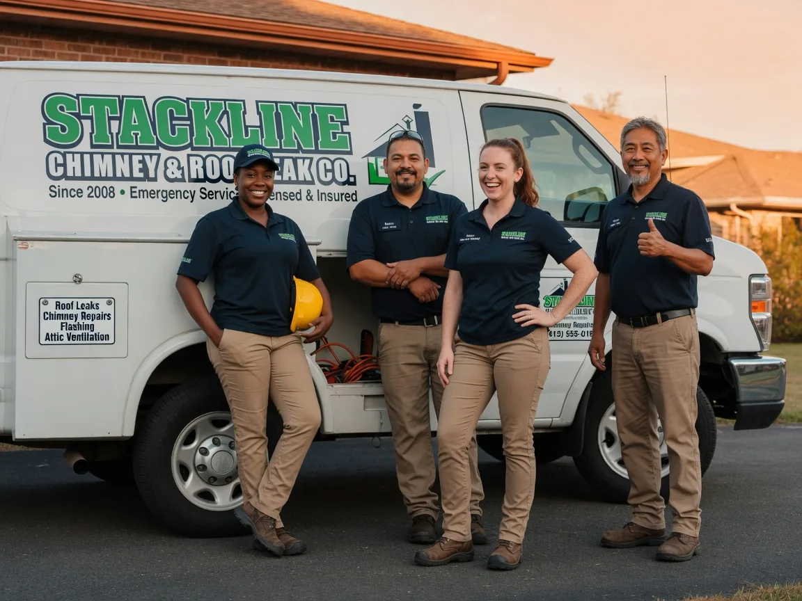 Chimney flashing repair company in Thomasville, NC